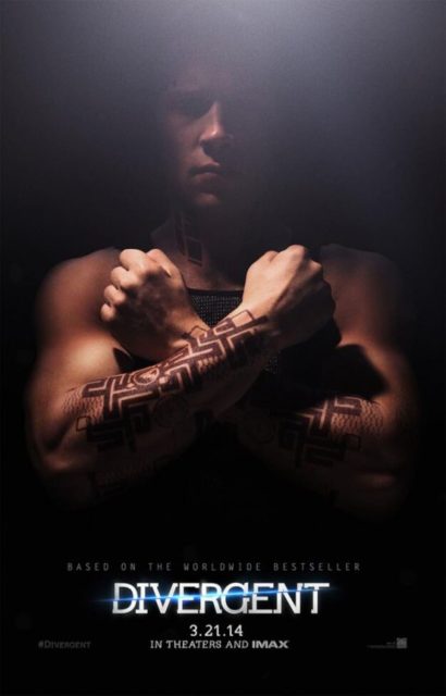 Divergente. 22 Affiche Poster de Divergente avec Shailene Woodley 2014