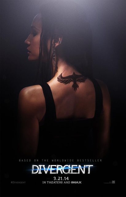 Divergente. 23 Affiche Poster de Divergente avec Shailene Woodley 2014