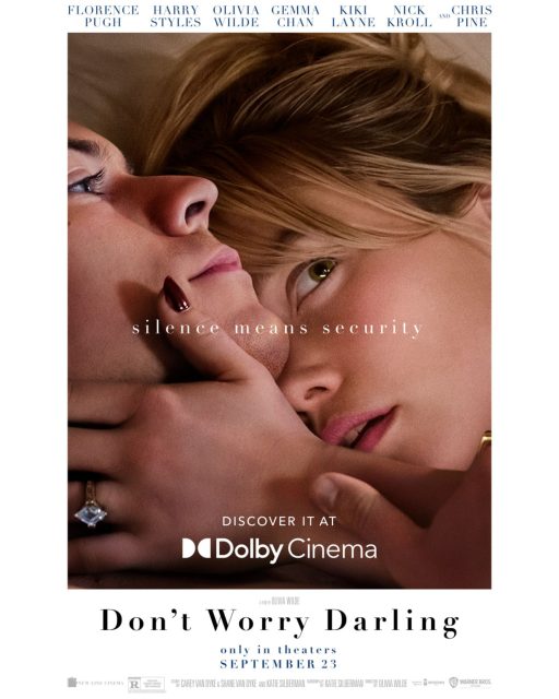 Don't worry Darling - Photos et affiches. 3 Affiche Poster de Don't worry Darling avec Florence Pugh et Harry Styles 2022
