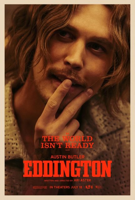 Eddington - Photos et affiches. 7 Affiche Poster de Eddington avec Joaquin Phoenix Pedro Pascal et Emma Stone 2025