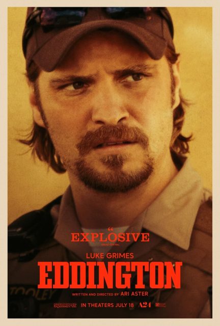 Eddington - Photos et affiches. 8 Affiche Poster de Eddington avec Joaquin Phoenix Pedro Pascal et Emma Stone 2025