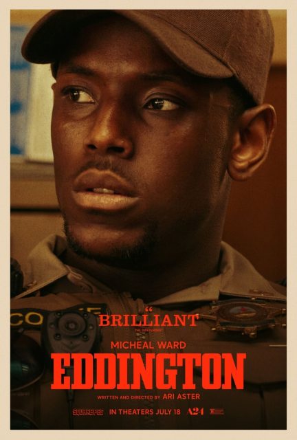 Eddington - Photos et affiches. 9 Affiche Poster de Eddington avec Joaquin Phoenix Pedro Pascal et Emma Stone 2025