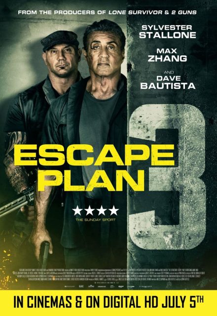 Évasion 3 : the extractors - Photos et affiches. 2 Affiche Poster de Évasion 3 : the extractors Escape Plan : The Extractors avec Sylvester Stallone et David Bautista 2019