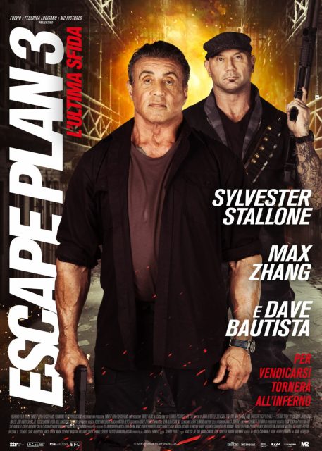 Évasion 3 : the extractors - Photos et affiches. 3 Affiche Poster de Évasion 3 : the extractors Escape Plan : The Extractors avec Sylvester Stallone et David Bautista 2019