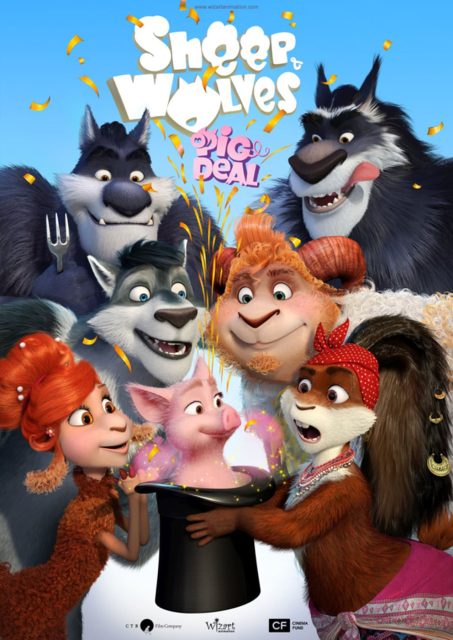 Gare aux loups 2 : tous à table - Photos et affiches. 2 Affiche Poster de Gare aux loups 2 : tous à table Sheep & Wolves : pig deal Volki i ovtsy. Khod sviney 2019