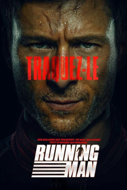 Running Man (2025) - Photos et affiches. 2 Affiche Poster de Running Man avec Glen Powell 2025