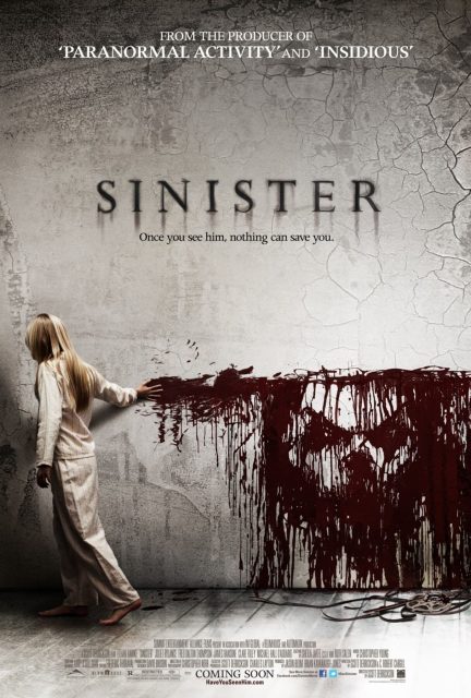 Sinister - Photos et affiches. 2 Affiche Poster de Sinister avec Ethan Hawke 2012