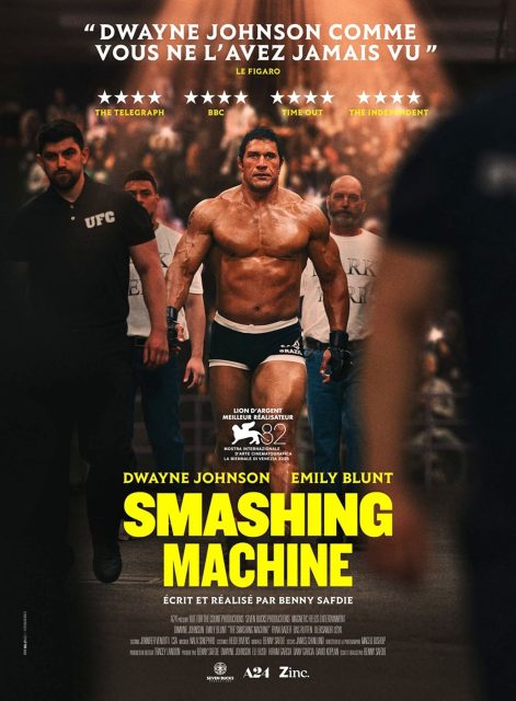 The Smashing Machine - Streaming. 1 Affiche Poster de The Smashing Machine avec Dwayne Johnson et Emily Blunt 2025