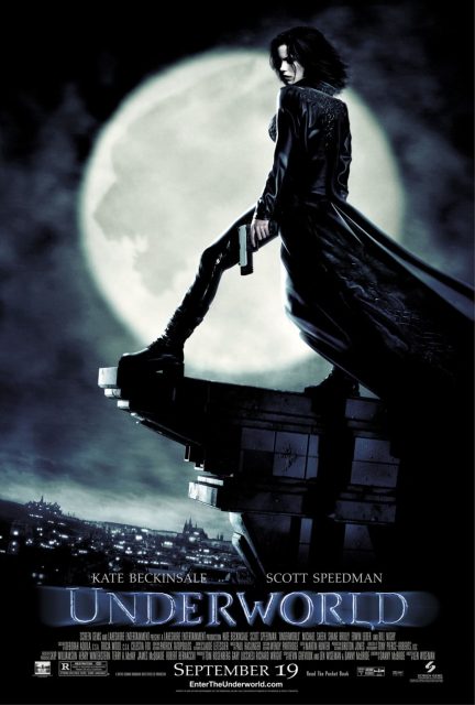 Underworld - Photos et affiches. 2 Affiche Poster de Underworld avec Kate Beckinsale 2003