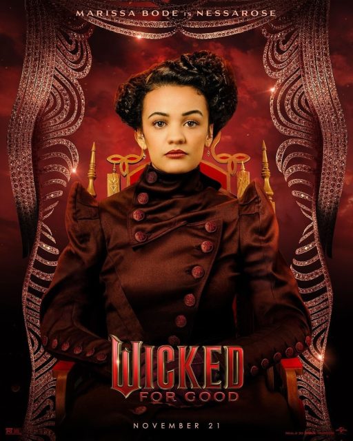 Wicked : partie 2. 28 Affiche Poster de Wicked : partie 2 be good avec Cynthia Erivo et Ariana Grande 2025