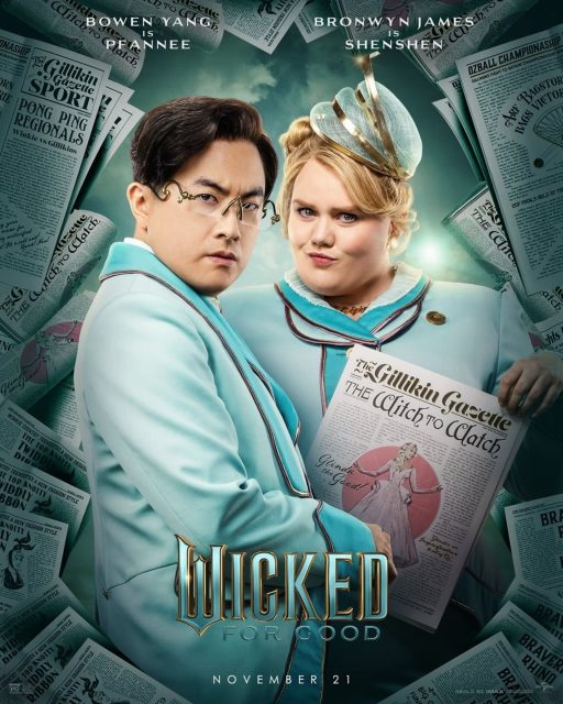 Wicked : partie 2. 25 Affiche Poster de Wicked : partie 2 be good avec Cynthia Erivo et Ariana Grande 2025