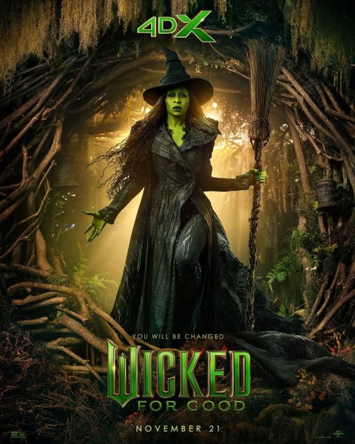 Wicked : partie 2. 15 Affiche Poster de Wicked : partie 2 be good avec Cynthia Erivo et Ariana Grande 2025