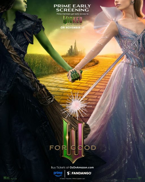 Wicked : partie 2. 12 Affiche Poster de Wicked : partie 2 be good avec Cynthia Erivo et Ariana Grande 2025