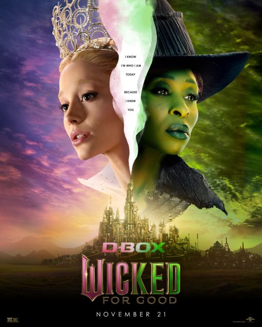 Wicked : partie 2. 11 Affiche Poster de Wicked : partie 2 be good avec Cynthia Erivo et Ariana Grande 2025