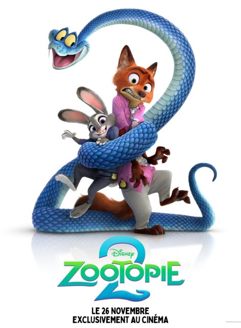 Zootopie 2 - Photos et affiches. 3 Affiche Poster de Zootopie 2 2025