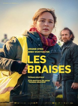Affiche Poster de Les braises avec Virginie Efira et Arieh Worthalter 2025