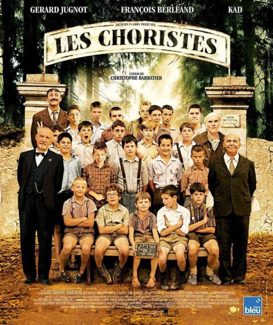 Les choristes. 1 Affiche Poster de Les choristes avec Gérard Jugnot 2004