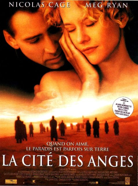 La Cité des anges - Streaming. 1 Affiche Poster de La cité des anges City of Angels avec Nicolas Cage et Meg Ryan 1998