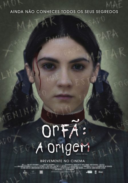 Esther 2 : les origines - Photos et affiches. 4 Affiche Poster de Esther 2 : les origines Orphan: First Kill avec Isabelle Fuhrman et Julia Stiles 2022