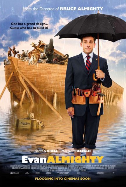 Evan tout-puissant - Photos et affiches. 6 Affiche Poster de Evan tout-puissant Almighty avec Steve Carell et Morgan Freeman 2007