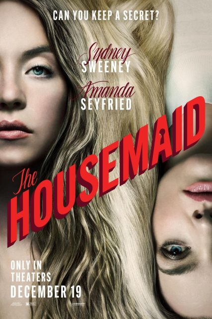 La femme de ménage - Photos et affiches. 12 Affiche Poster de La femme de ménage The housemaid avec Sydney Sweeney et Amanda Seyfried 2025