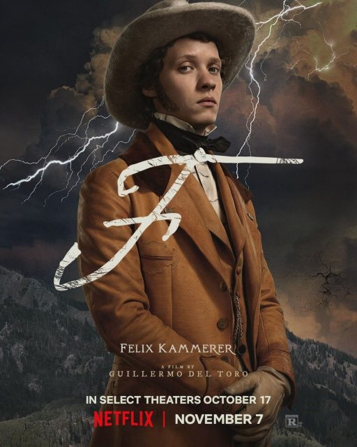 Frankenstein (2025) - Photos et affiches. 11 Affiche Poster de Frankenstein avec Oscar Isaac 2025