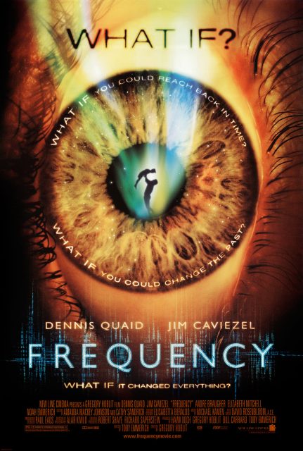 Fréquence interdite - Photos et affiches. 2 Affiche Poster de Fréquence interdite Frequency avec Dennis Quaid et Jim Caviezel 2000