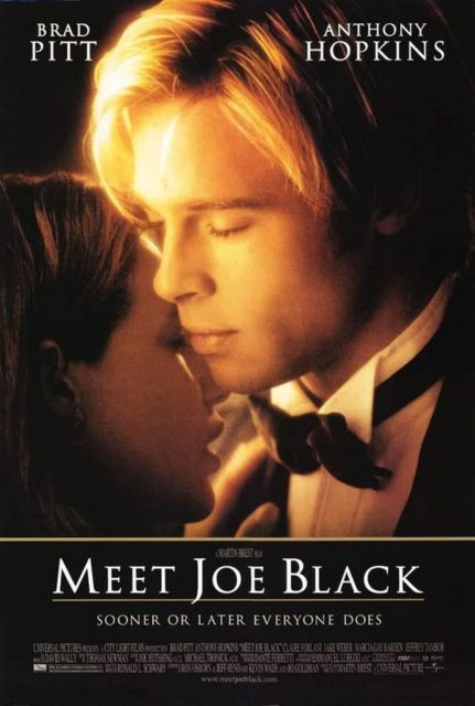 Rencontre avec Joe Black - Photos et affiches. 2 Affiche Poster de Rencontre avec Joe Black Meet avec Brad Pitt et Anthony Hopkins 1998