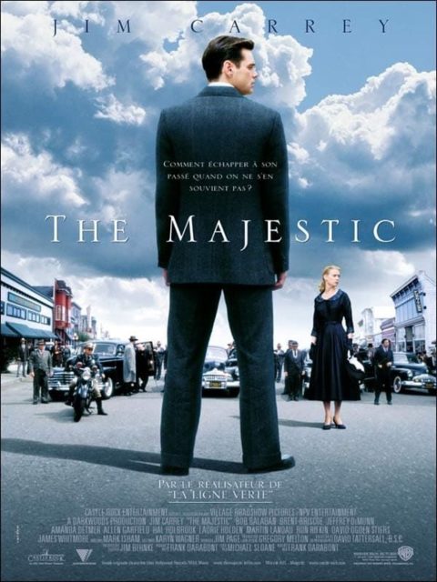 The Majestic - Streaming. 1 Affiche Poster de The Majestic avec Jim Carrey 2001