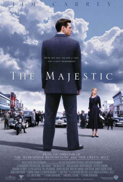 The Majestic - Photos et affiches. 2 Affiche Poster de The Majestic avec Jim Carrey 2001