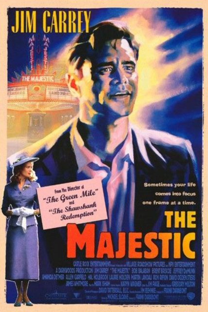 The Majestic - Photos et affiches. 3 Affiche Poster de The Majestic avec Jim Carrey 2001
