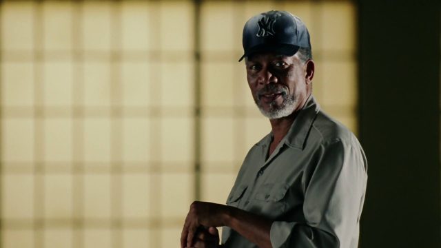 Bruce tout-puissant - Photos et affiches. 7 Jim Carrey Morgan Freeman et Jennifer Aniston dans Bruce tout-puissant Almighty 2003