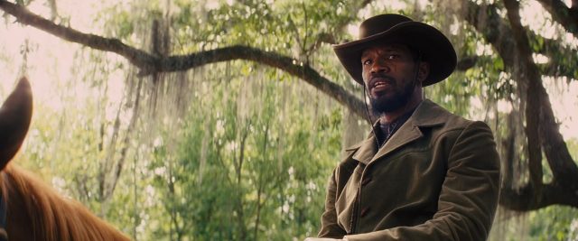 Django Unchained - Photos et affiches. 14 Jamie Foxx et Christoph Waltz dans Django Unchained 2012