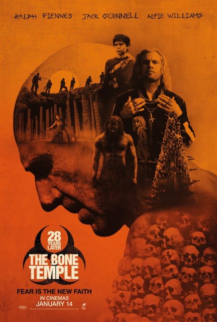 28 ans plus tard : le temple des morts - Photos et affiches. 3 Affiche Poster de 28 ans plus tard : le temple des morts 28 Years Later: The Bone Temple avec Ralph Fiennes et Jack O'Connell 2026