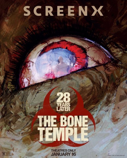 28 ans plus tard : le temple des morts - Photos et affiches. 6 Affiche Poster de 28 ans plus tard : le temple des morts 28 Years Later: The Bone Temple avec Ralph Fiennes et Jack O'Connell 2026
