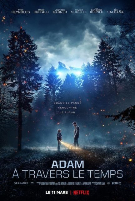 Adam à travers le temps - Photos et affiches. 2 Affiche Poster de Adam à travers le temps Project avec Ryan Reynolds 2022