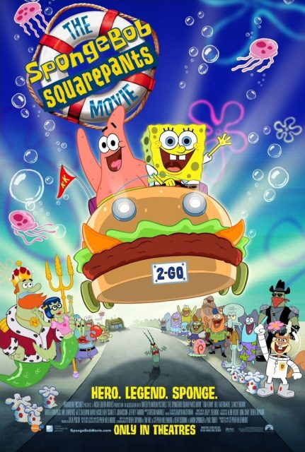 Bob l'éponge, le film - Photos et affiches. 2 Affiche Poster de Bob l'éponge, le film The SpongeBob SquarePants Movie 2004