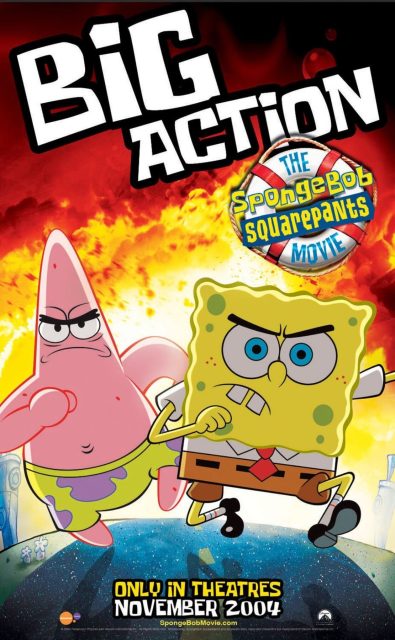 Bob l'éponge, le film - Photos et affiches. 6 Affiche Poster de Bob l'éponge, le film The SpongeBob SquarePants Movie 2004