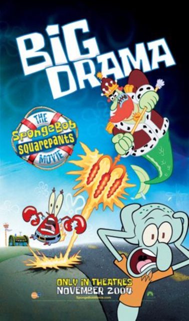 Bob l'éponge, le film - Photos et affiches. 7 Affiche Poster de Bob l'éponge, le film The SpongeBob SquarePants Movie 2004