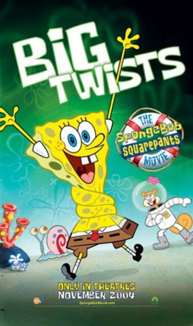 Bob l'éponge, le film - Photos et affiches. 8 Affiche Poster de Bob l'éponge, le film The SpongeBob SquarePants Movie 2004