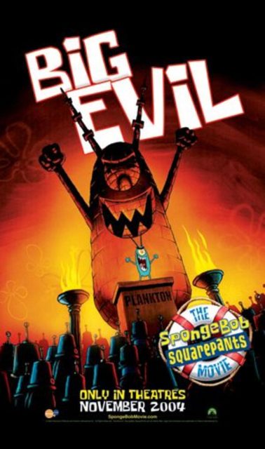 Bob l'éponge, le film - Photos et affiches. 10 Affiche Poster de Bob l'éponge, le film The SpongeBob SquarePants Movie 2004