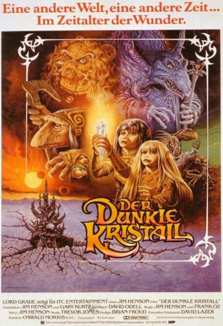 Dark Crystal - Photos et affiches. 5 Affiche Poster de Dark Crystal de Jim Henson 1982