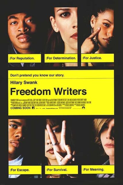 Écrire pour exister - Photos et affiches. 5 Affiche Poster de Écrire pour exister Freedom Writers avec Hilary Swank 2007