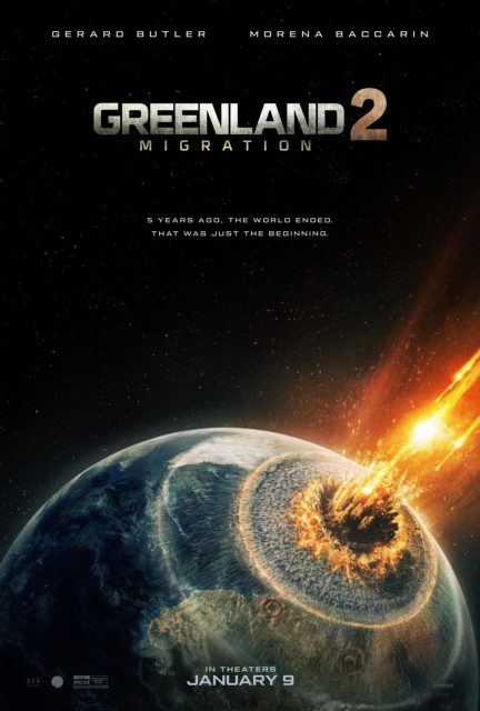 Greenland : migration - Photos et affiches. 4 Affiche Poster de Greenland : migration avec Gerard Butler et Morena Baccarin 2026