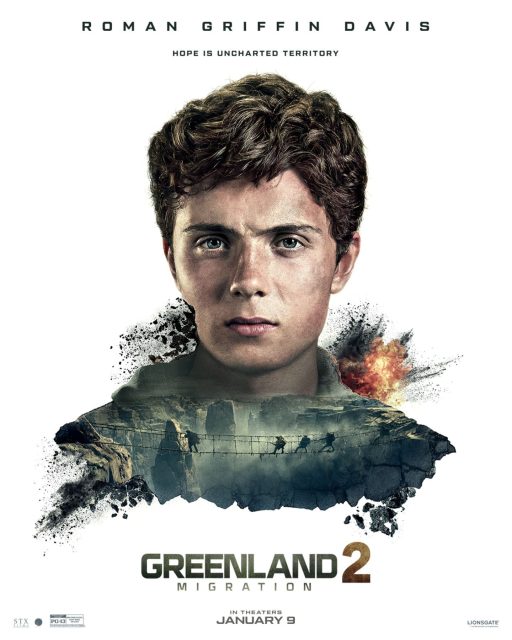 Greenland : migration - Photos et affiches. 7 Affiche Poster de Greenland : migration avec Gerard Butler et Morena Baccarin 2026