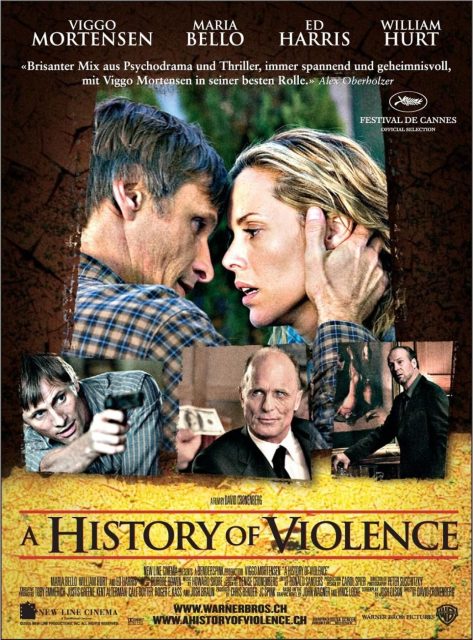 A history of violence. 13 Affiche Poster de A history of violence avec Viggo Mortensen Ed Harris et Maria Bello 2005