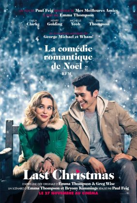 Affiche Poster de Last Christmas avec Emilia Clarke 2019