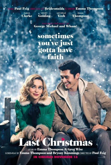 Last Christmas - Photos et affiches. 2 Affiche Poster de Last Christmas avec Emilia Clarke 2019