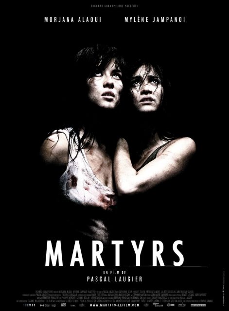 Affiche Poster de Martyrs avec Morjana Alaoui et Mylène Jampanoï 2008