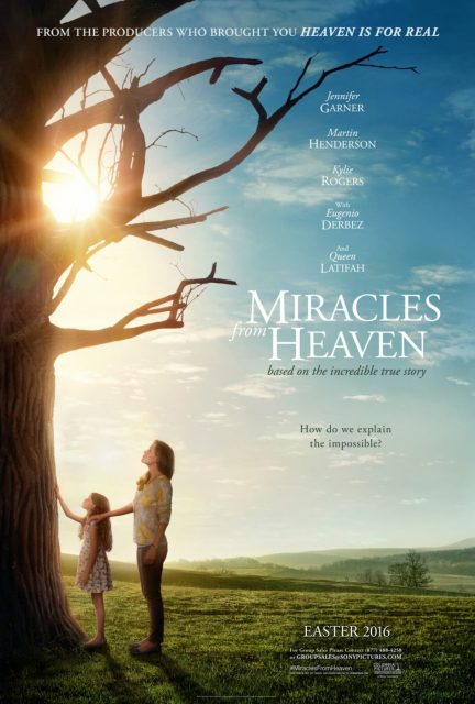 Miracles du Ciel - Streaming. 1 Affiche Poster de Miracles du Ciel from Heaven avec Jennifer Garner 2016